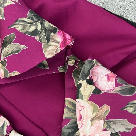 Fame & Partners The Sasha Spiced Berry Off Shoulder Dress - Picture 11 of 11